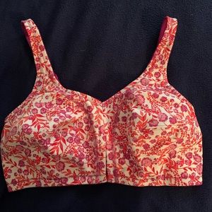 Front closure bra
